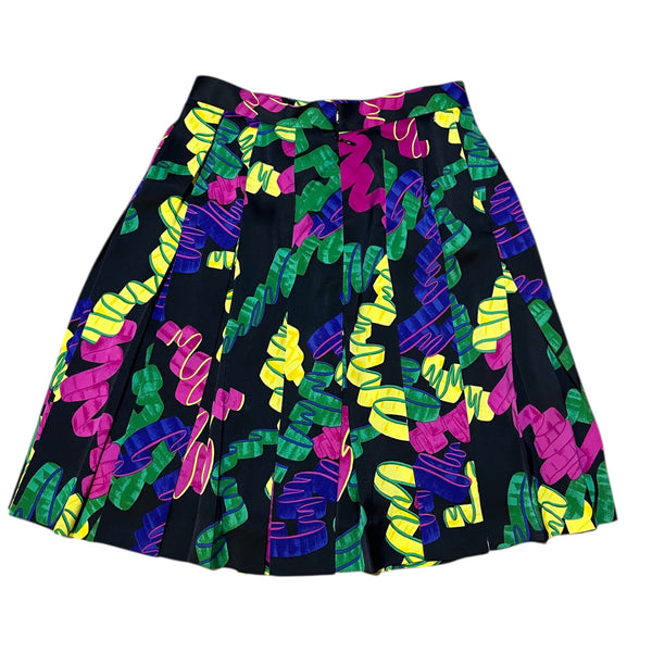 Vintage Colorful Mini Skirt From Japan