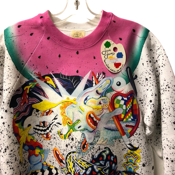 OOAK Splatter Sweater by Dang Olson x Blim