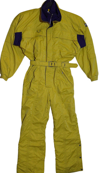 Vintage Yellow snow suit by TWN