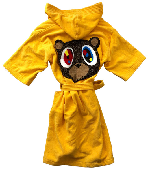 Embellished Fleece Patch Terry Hooded Robe