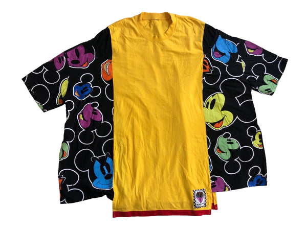 Hand Upcycled Mickey Shirt by Zealot