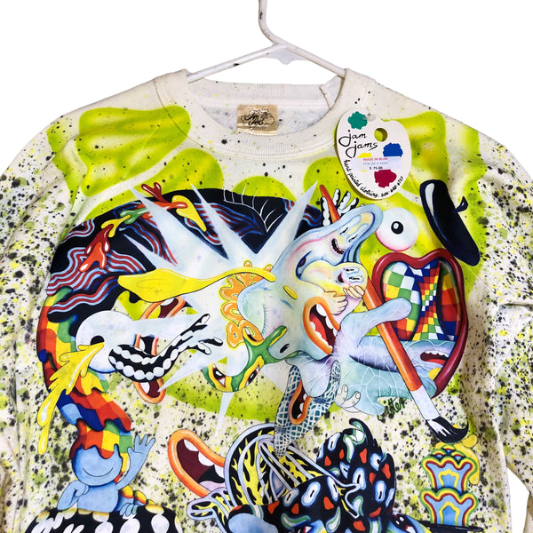 OOAK Splatter Sweater by Dang Olson x Blim