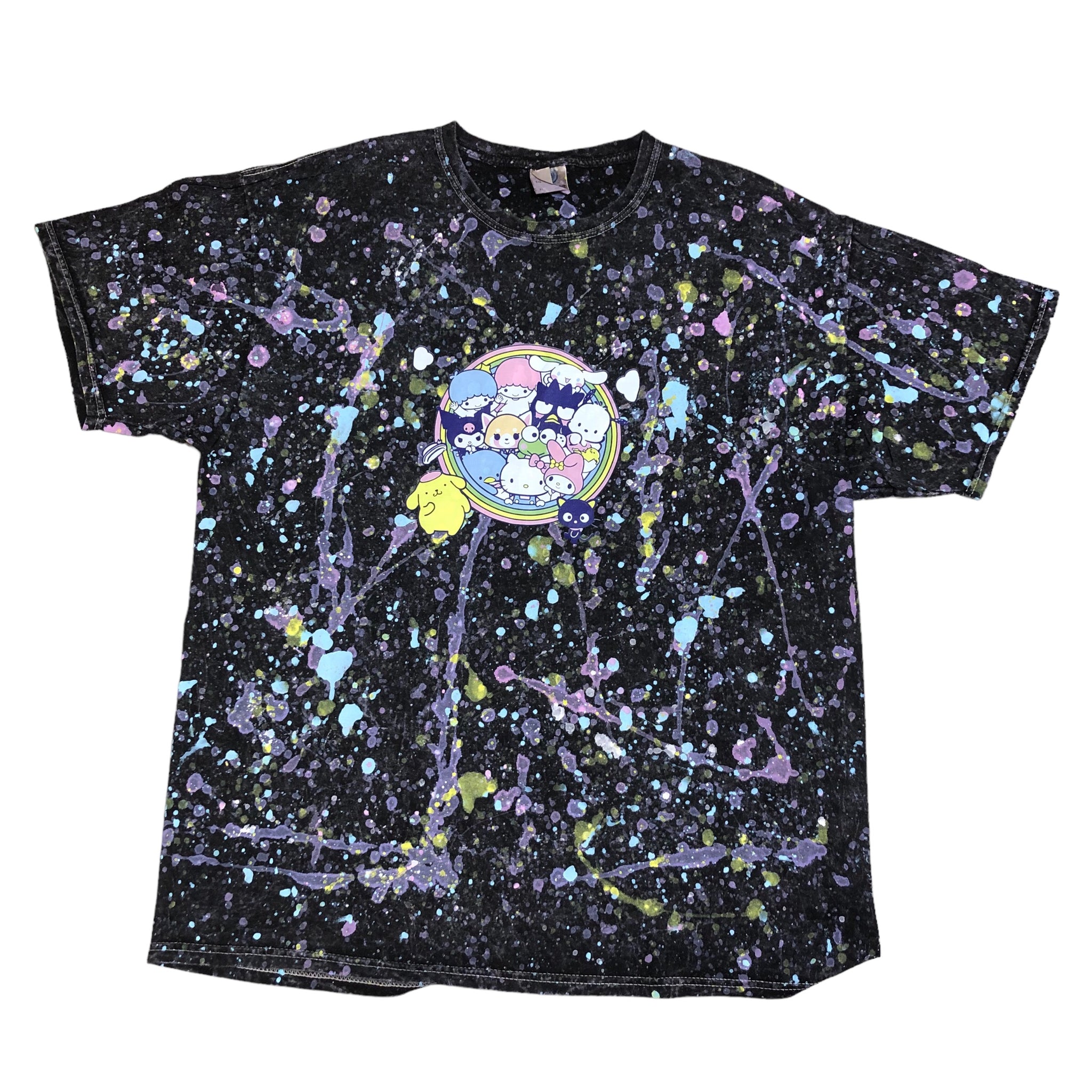 Hand Splattered One of a Kind Sanrio Crewneck T by Blim