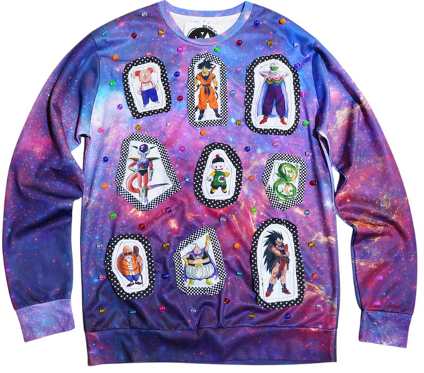 Hand Embellished Dragon Ball Shirt by Zealot