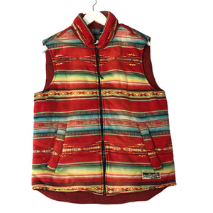 Vintage Polo Aztec Puffer Vest