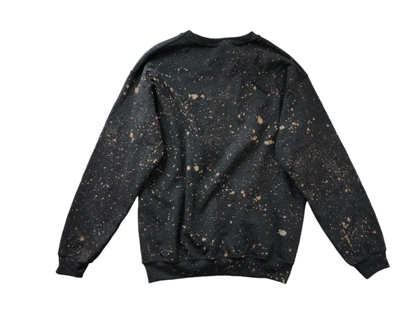 Hand Bleached Sneaky Stripes Sweater