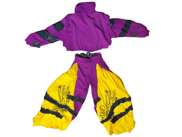 Custom ReWorked Jacket Pants Set by Art the Catboy