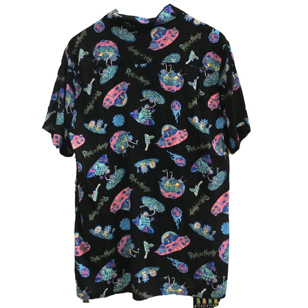 Rick and Morty Short Sleeve Button up