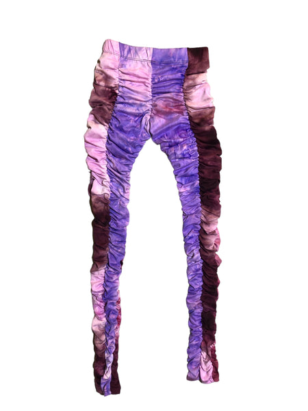 Tie dye Ruched Leggings