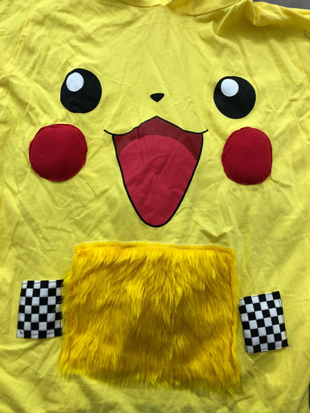 Hand Embellished Pikachu Shirt by Zealot