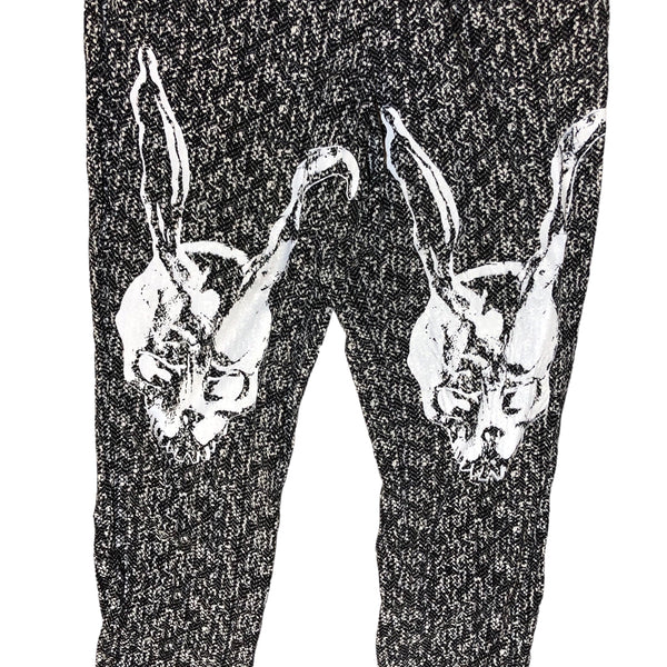 OOAK Screenprinted Frank from Donnie Darko Cotton Pant