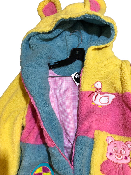 Ultimate Kidcore Fleece Embellished Jacket