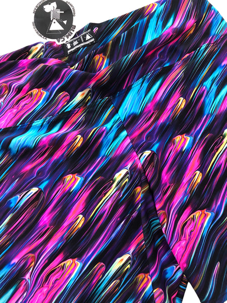 Blim Neon Printed Booty Shorts