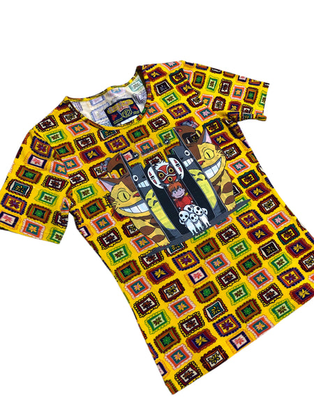 Ghibli OOAK Custom Embellished Shirt by Blim