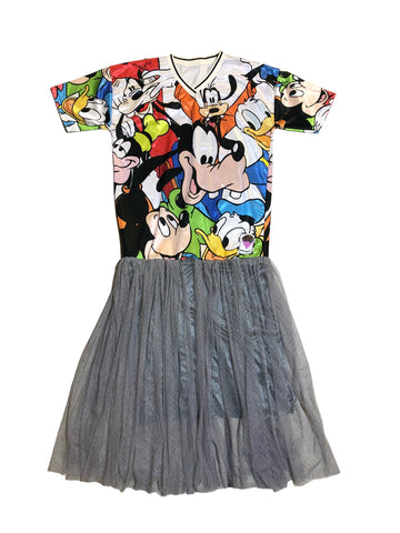 Hand Upcycled Disney Dress by Zealot