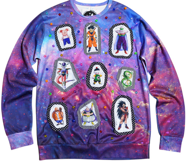 Hand Embellished Dragon Ball Shirt by Zealot