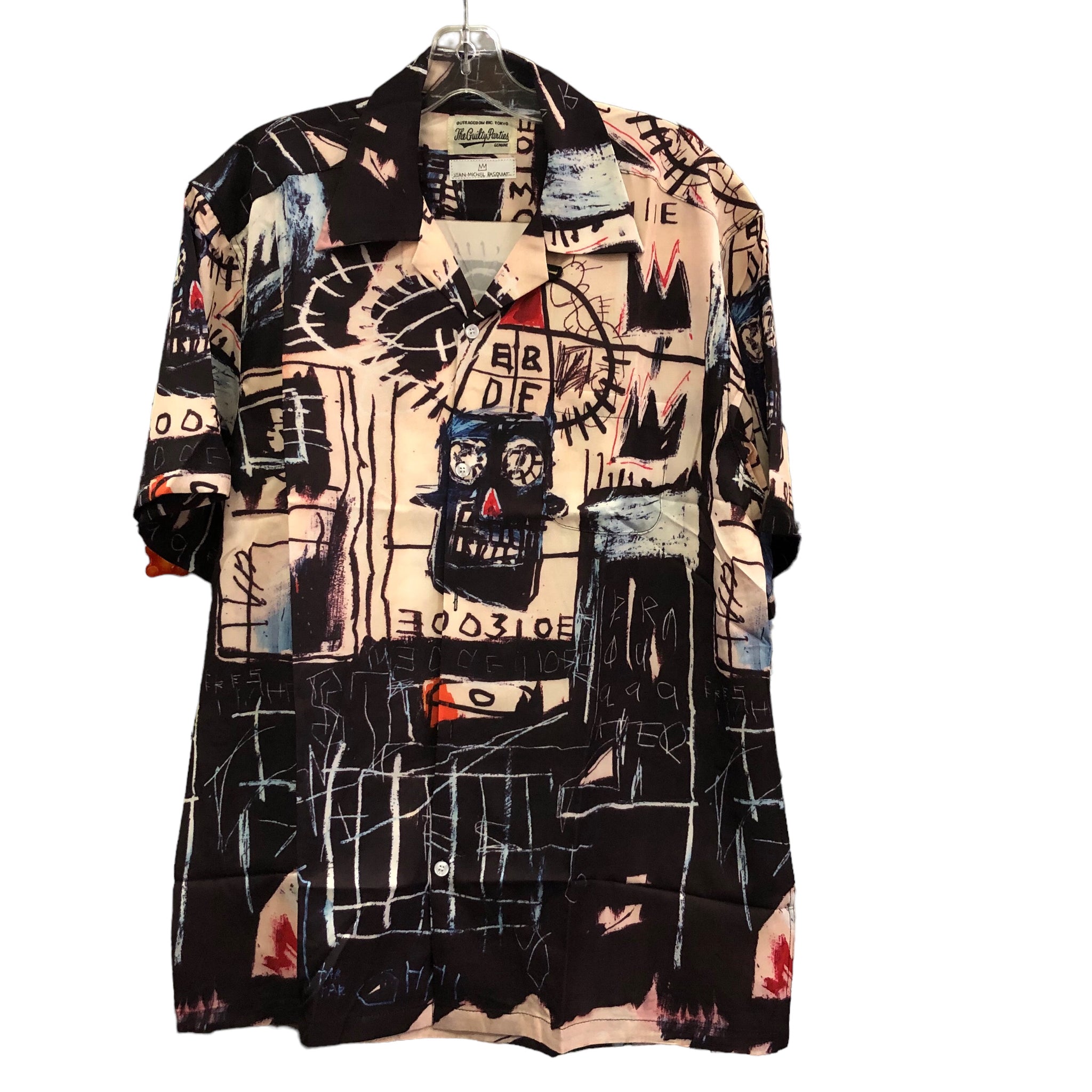 Back in Stock! Basquiat Short Sleeve Button up