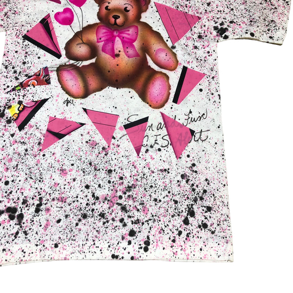 Teddy Heart Splatter T by Blim x Jam Jams