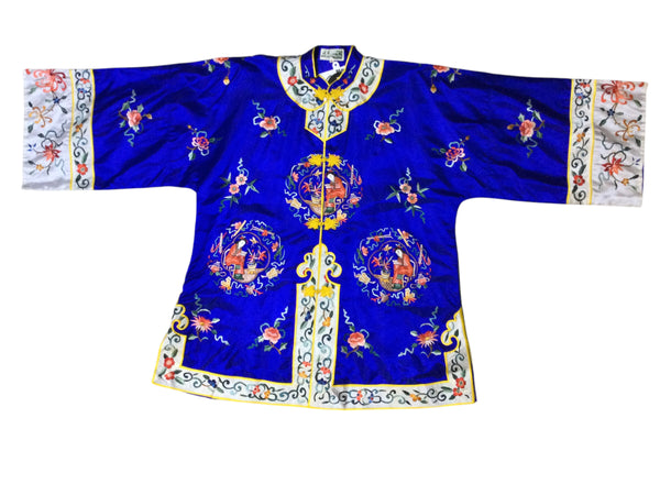 Royal Blue Chinese Jacket