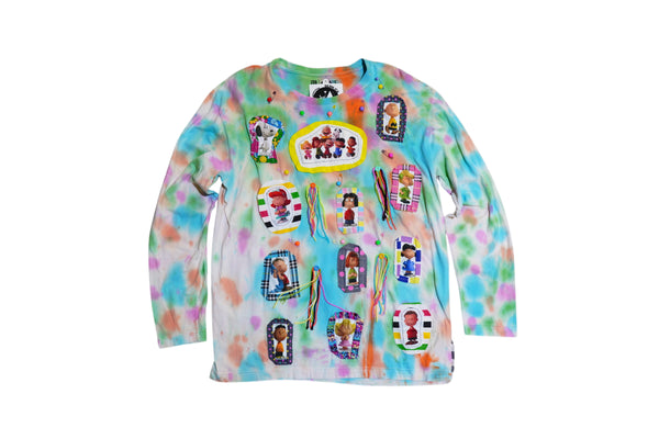 Hand Embellished Peanuts Shirt by Zealot