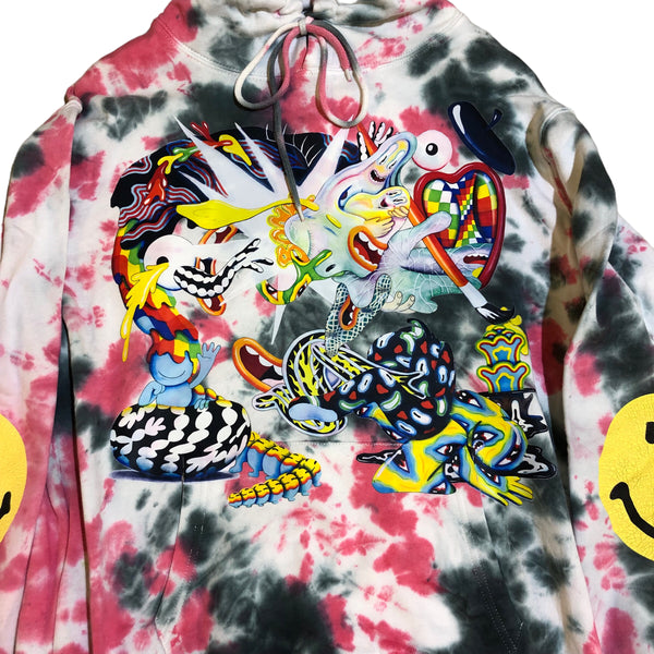 OOAK Tie Dye Hoodie by Dang Olson x Blim