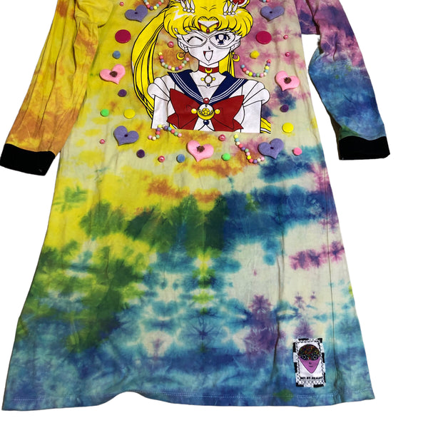 Tie Dye OOAK Sailormoon Dress by Zealot