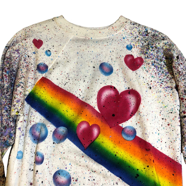 Heart Splatter Sweater by Blim x Jam Jams