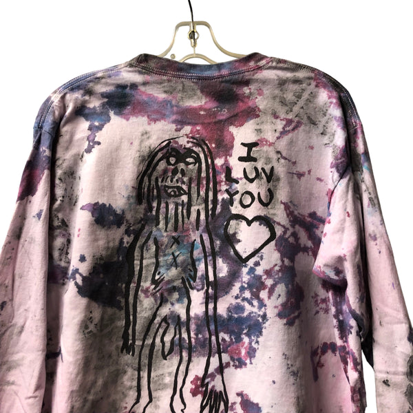 OOAK Tie Dye Long Sleeve by Dang Olson x Blim x Robert Dayton