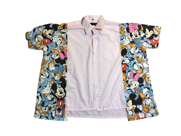 Hand Upcycled Mickey Shirt by Zealot