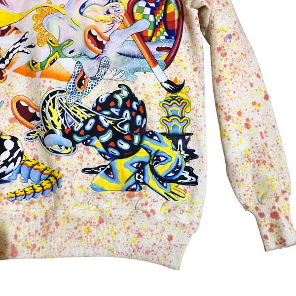 OOAK Splatter Sweater by Dang Olson x Blim