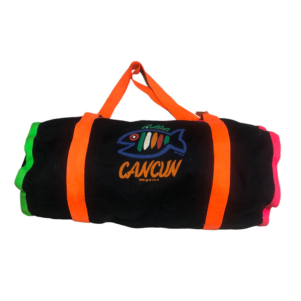 Vintage Neon Duffle Bag