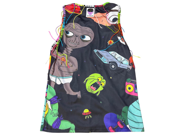 Hand Upcycled ET Shirt by Zealot