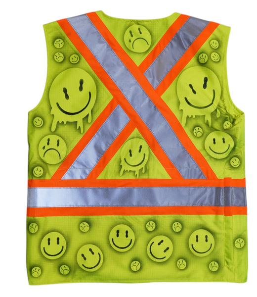 OOAK Smiley Vest by Blim x Puppyteeth