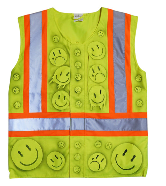 OOAK Smiley Vest by Blim x Puppyteeth
