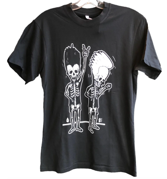 BACK IN STOCK!  Beavis and Butthead T, Crew sweater, or Hoody by Bare Bones for Blim