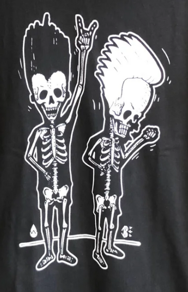 BACK IN STOCK!  Beavis and Butthead T, Crew sweater, or Hoody by Bare Bones for Blim