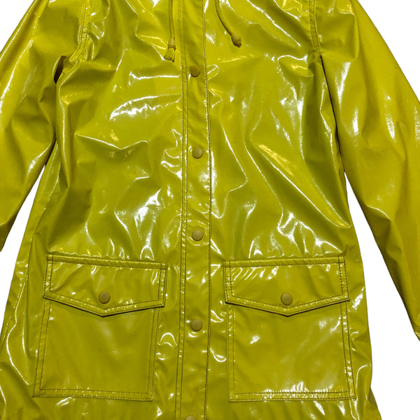 Vintage Yellow Trench Coat