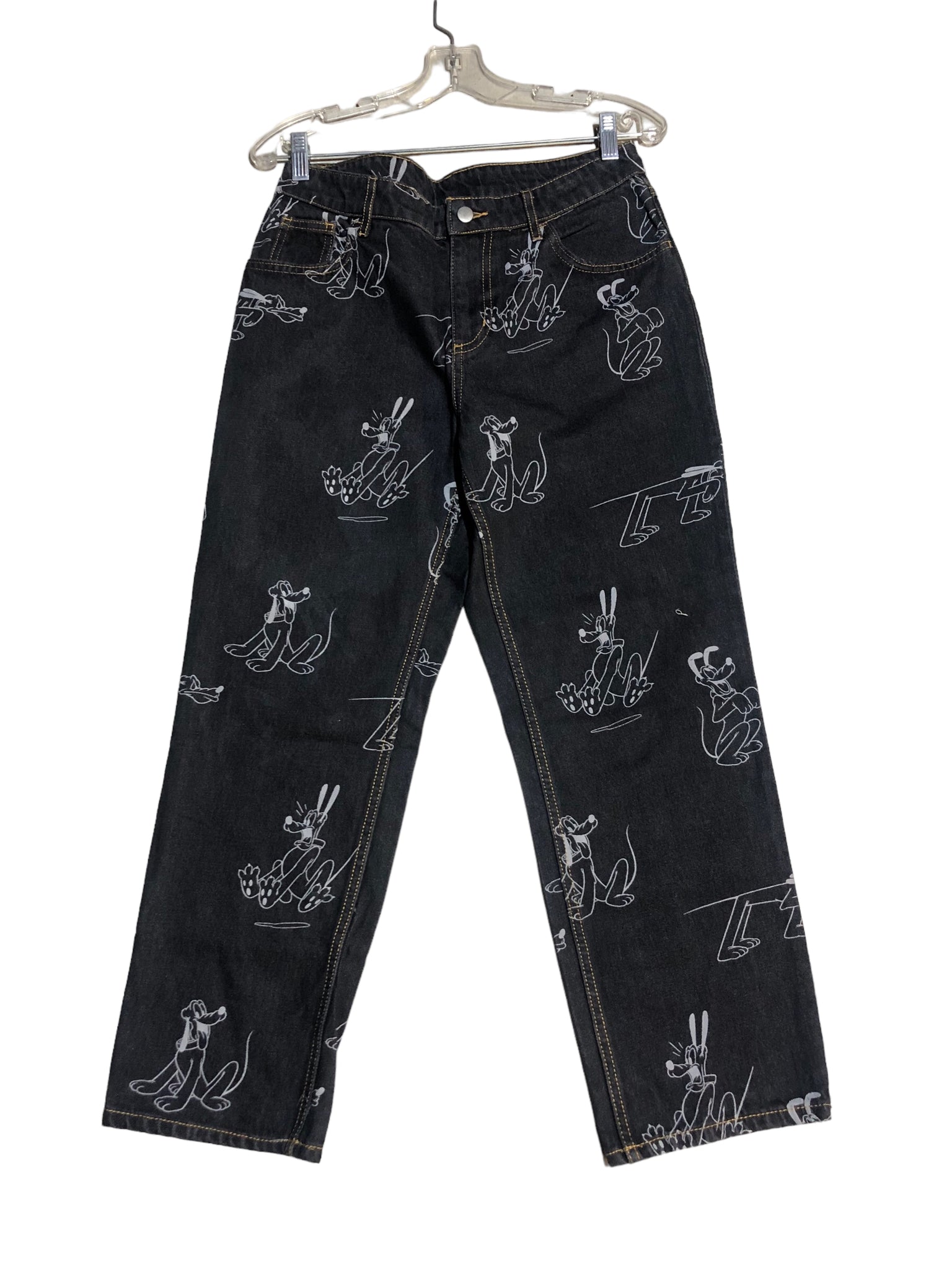H and M Disney Custom Jeans