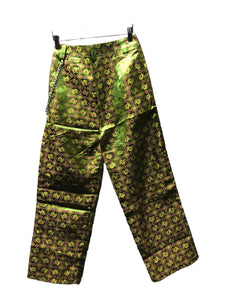 Satin Chinese Wide Pant