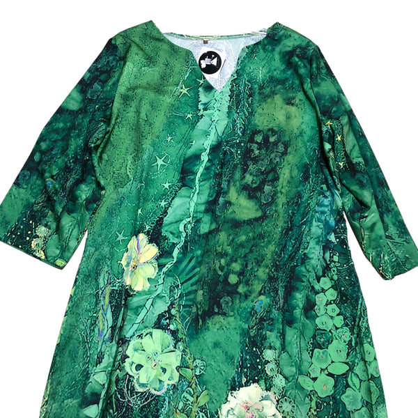 Green Garden Vintage Dress