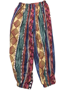 Custom Abstract Pattern Cotton Balloon Pant by Blim