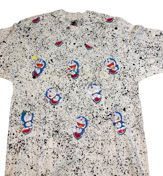 Hand Splatter Doraemon Shirt by Blim x JamJams