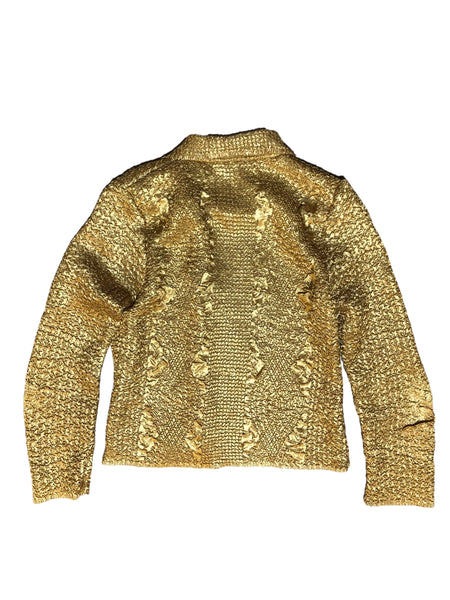 Gold Shibori Jacket
