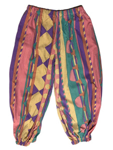 Custom Abstract Pattern Cotton Balloon Pant by Blim