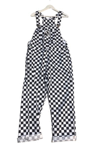 Checkered Overalls