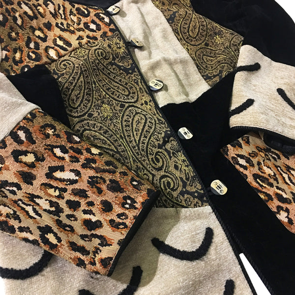 Multi Pattern Cheetah Sweater