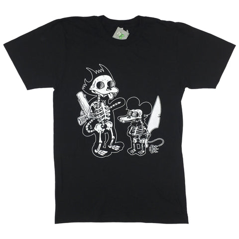 Itchy and Scratchy Double Sided T by Will Blood for Blim - BACK IN STOCK!