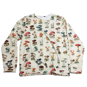 Mushroom Sweatshirt with text