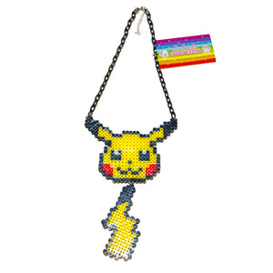 Pikachu Necklace by Candelicious