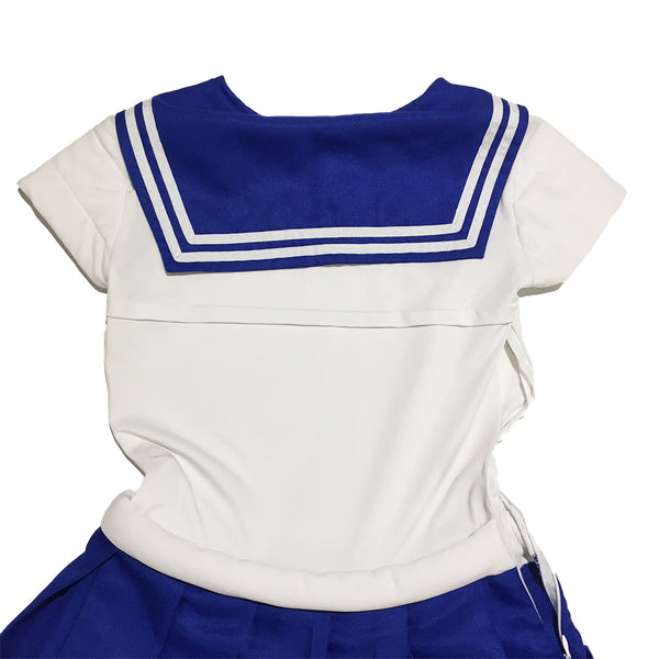 Blue Sailor Collar Dress